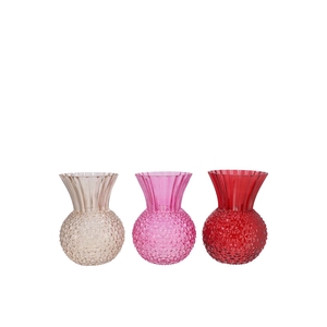 Senna Dutch Pink Mix Vase Ass 13x18cm
