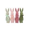 Easter Flock Summer Blush Bunny Bow Ass 14x14x42cm