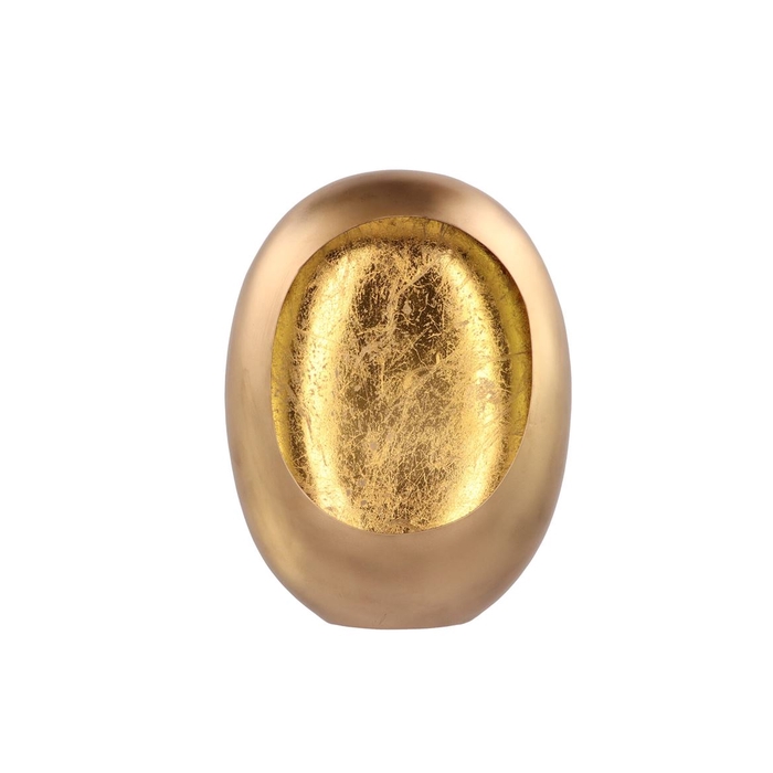 <h4>Marrakech Gold Egg T-light 26x11x33cm</h4>