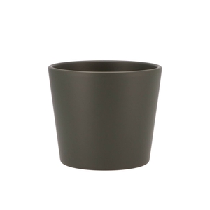 Ceramic Dark Green Pot 13cm Nm
