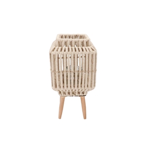 Cruz Sand Lantern Square On Stands 17x25x50cm