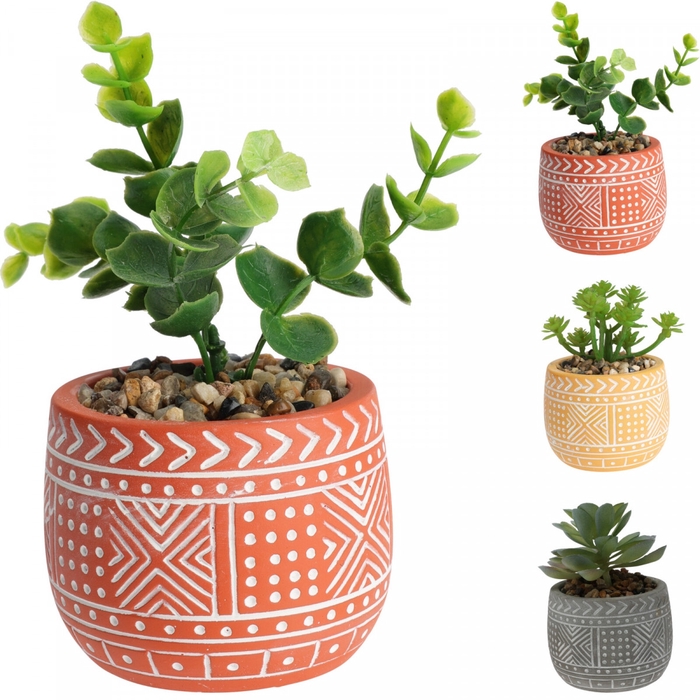 <h4>Artificial plants Pot Succulent plant 12cm</h4>