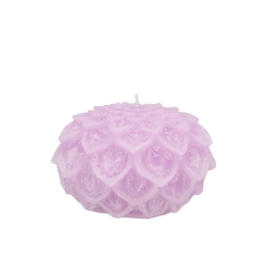 Candle Dahlia Lilac 9x7cm Nm