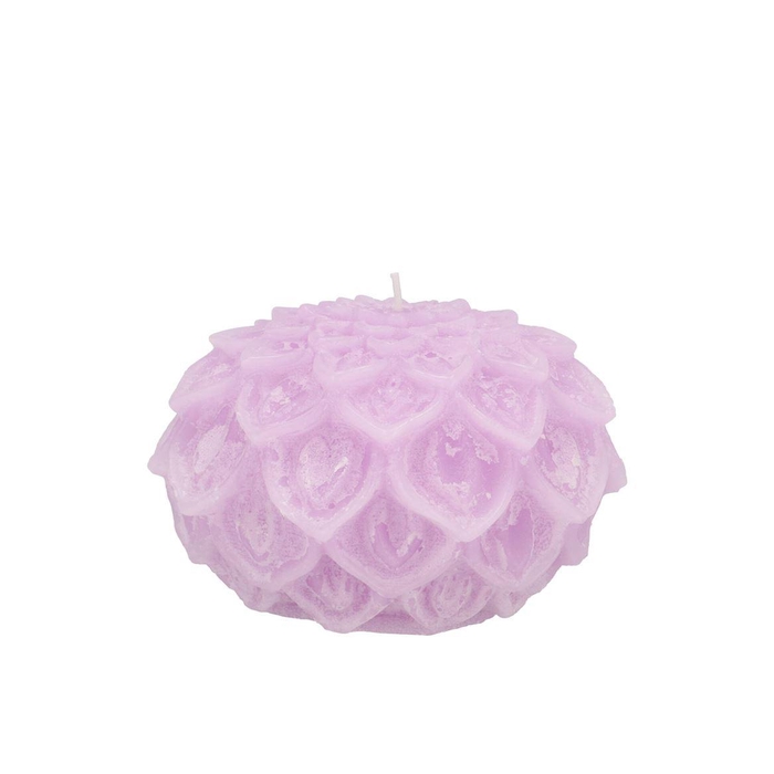 <h4>Candle Dahlia Lilac 9x7cm Nm</h4>
