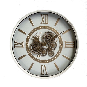 Clock Gear Ø60cm White 45439