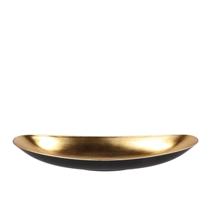 Melamine Lisa Gold Pot Oval 50x22x8cm