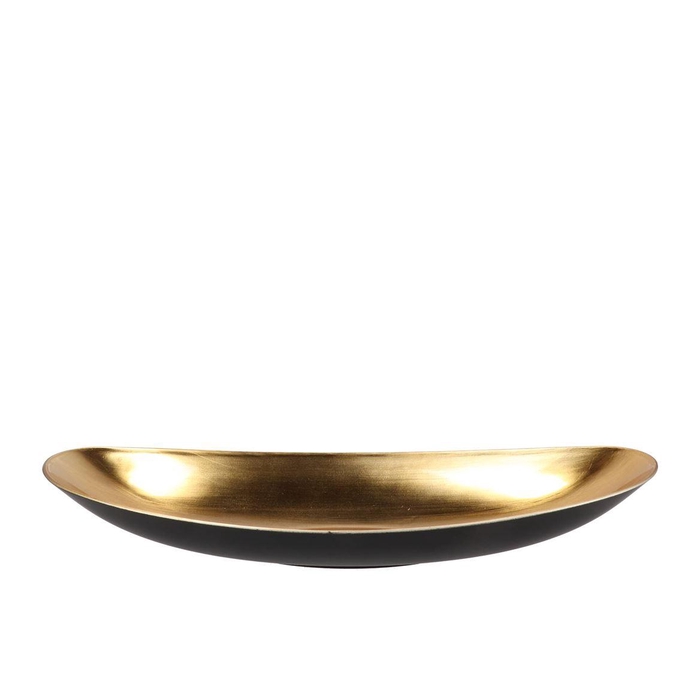 <h4>Melamine Lisa Gold Pot Oval 50x22x8cm</h4>