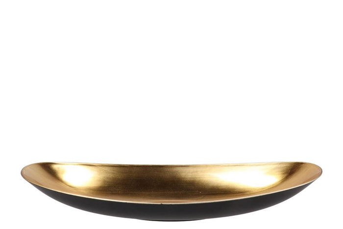 Melamine Lisa Gold Pot Oval 50x22x8cm