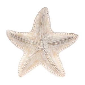 Maritime Wood bowl starfish d40*4.5cm