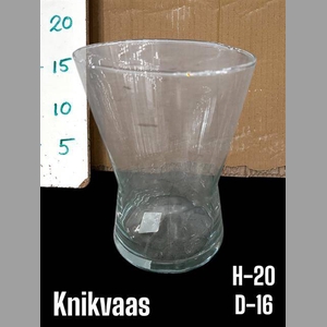 GLAS KNIK VAAS H20XD16