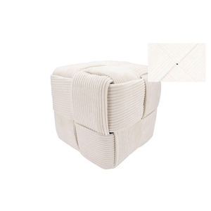 Stripe Offwhite Poof Layers 35x35cm