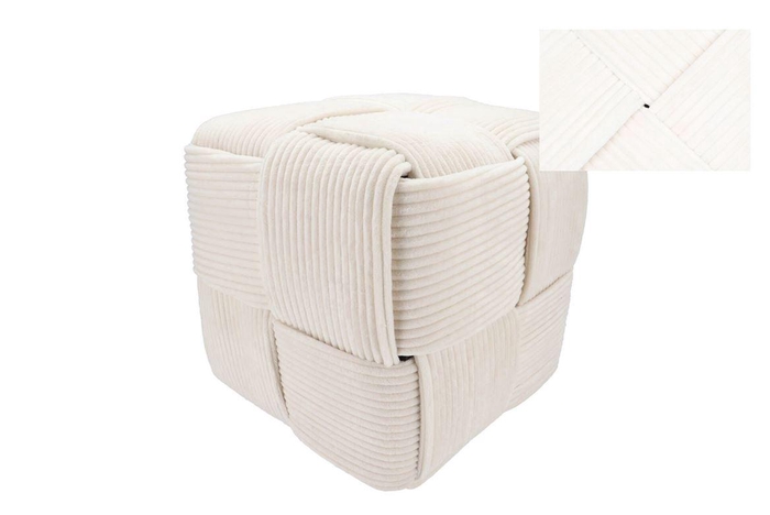 <h4>Stripe Offwhite Poof Layers 35x35cm</h4>