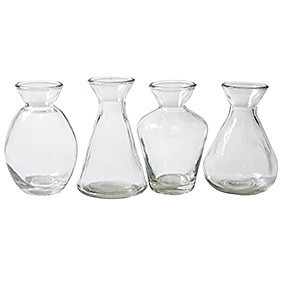 Glass Bottle Assorti d02*10cm