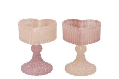 <h4>Amour Natural Mix T-light Heart Ass 10x9x13cm</h4>