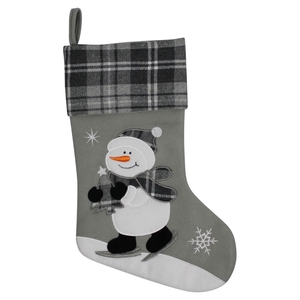 DF12-BB-43200 - Xmas stocking snowman 45cm