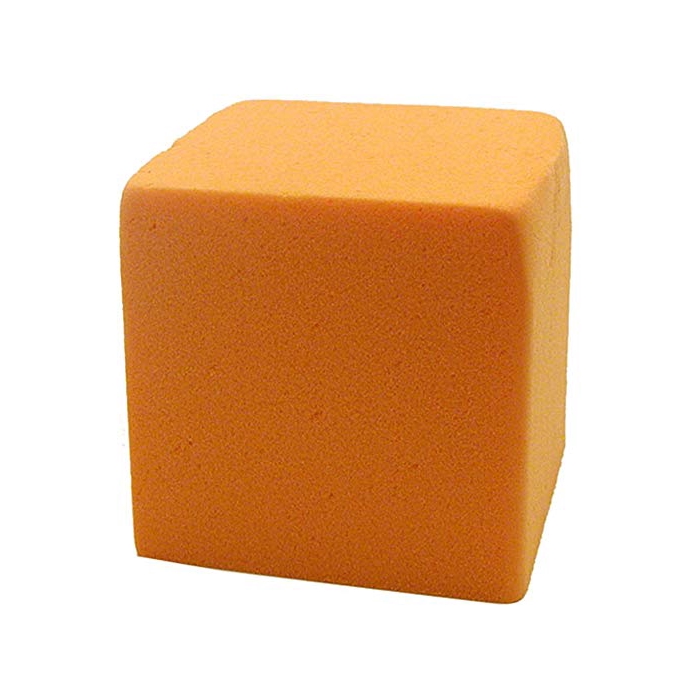 <h4>OASIS RAINBOW KUBUS 10*10 SAFFRAN ORANGE 3pcs</h4>