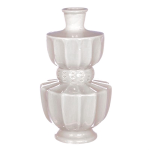 Bellagio vase D.11 h.20 cm creme