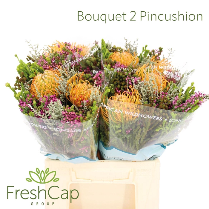 <h4>Bouquet Incl 2 Pincushions</h4>