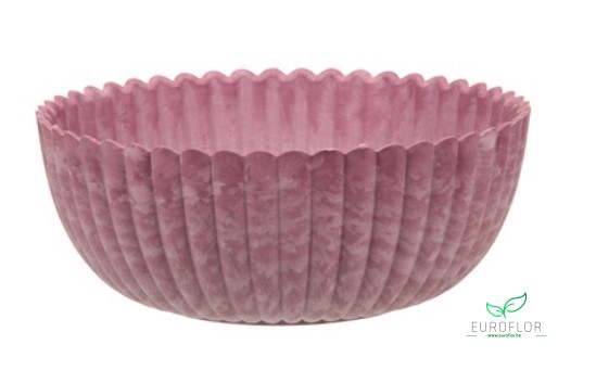 MELAMINE BOWL PINK D15X6