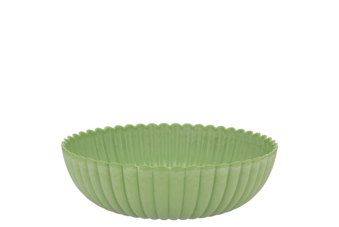 Melamine Lisa Pistache Bowl 20x20x8cm