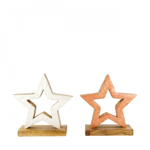 Homedeco Star wood 18*5*18cm