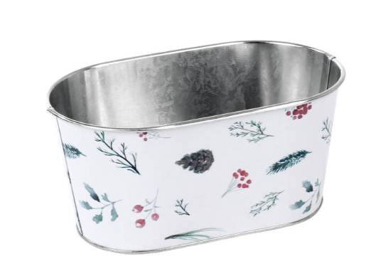 <h4>COUPE NATURE ZINC 20x11xH9CM BLANC</h4>