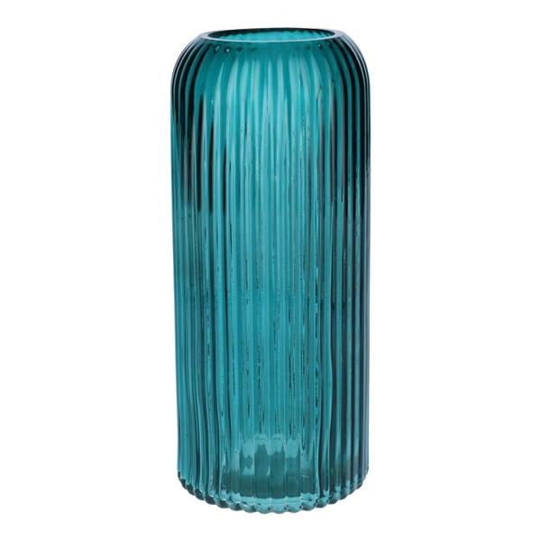 <h4>Vase Nora d7.2\\10xh25 petrol transparent</h4>