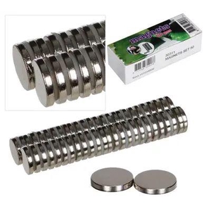 Magnet dia12 x 2mm set 50 stuks