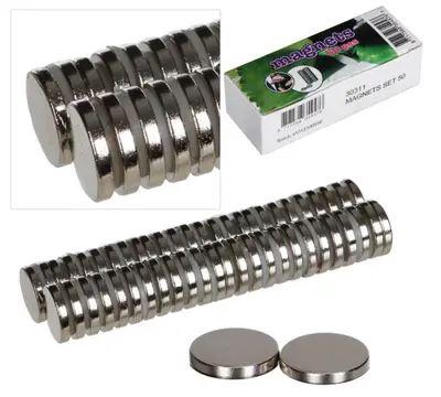 <h4>Magnet dia12 x 2mm set 50 stuks</h4>