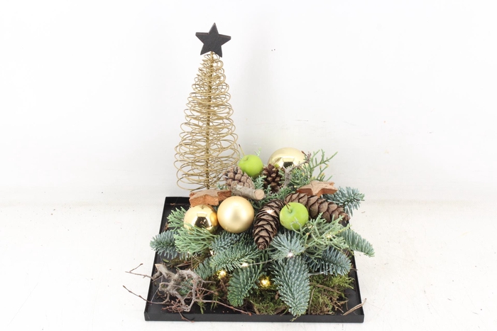 <h4>arr5 Kerst MB - Zink 4kant kboom gold led</h4>