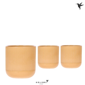Kolibri Home Flare pot ocher