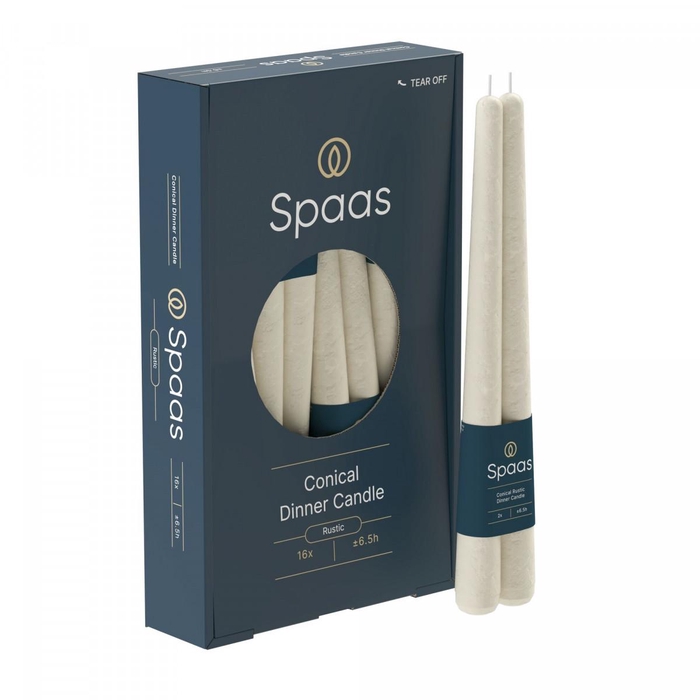 <h4>Kaars Gotisch d2.2*25cm rustiek</h4>