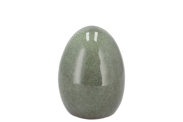 Jet Green Egg 9x9x12cm