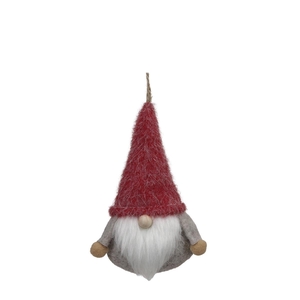 Christmas Deco hanging gnome 9*15cm