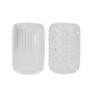 Roman Clear T-light Bubble Ass 9x13cm Nm