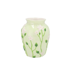 Flair Dreamy Light Green Vase Flower 17x17x22cm Nm