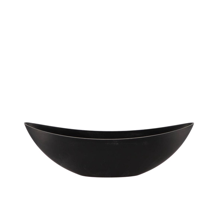 <h4>Melamine Grey Boat Oval 55x14x18cm</h4>