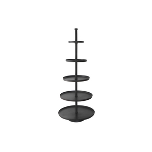 Storage Shelf Basic Black 63x63x155cm