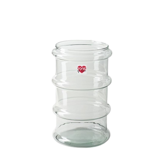 <h4>Glass eco vase tons love d12 5 21cm</h4>