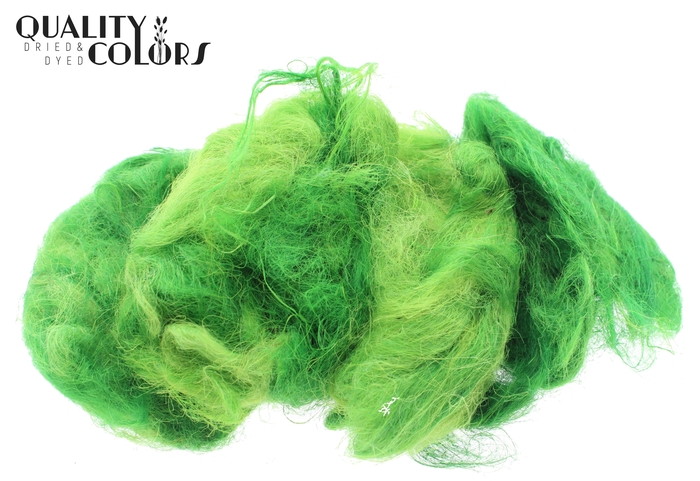 Fuzzy fibre 100 gram in poly Light Green
