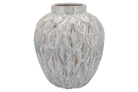 <h4>Inga Boa Grey Pot Active Glaze 31x31x35cm Nm</h4>