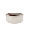Iron Stone White Bowl Round 26x26x12cm