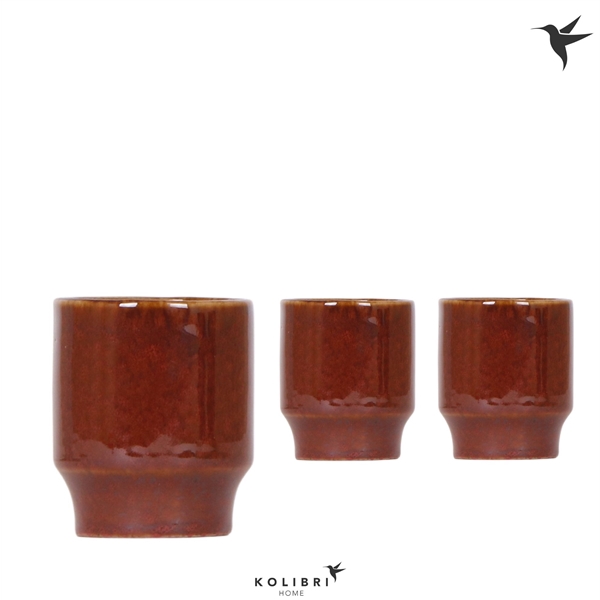 <h4>Kolibri Home Classy pot red</h4>