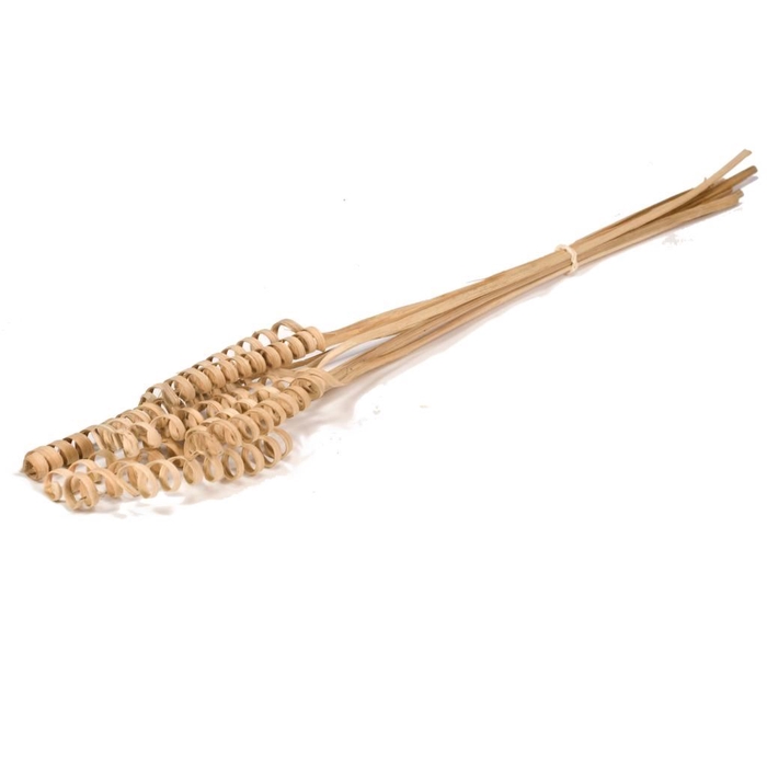 Cane spiral 10pc natural