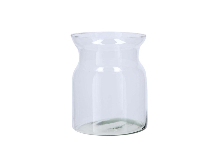 <h4>Glass Milk Bottle Roca Clear 16x16cm</h4>