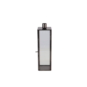 Braga Scottish Black Candle Holder 8x8x19cm