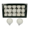 Christmas bauble Ball  60mm pearl x30