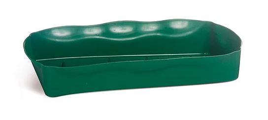 <h4>BASE PLASTICA P BLOCO DE ESPUMA FLORAL 24X11 VERDE</h4>