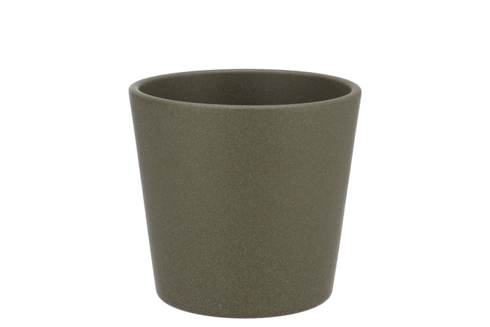 <h4>Ceramic Orchid Pot Copper Structure 13,5cm</h4>