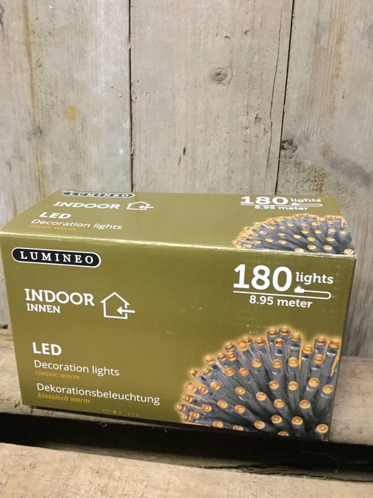 LED DECO STRENG TRANSPARENT - CLASSIC WARM 8,95M - 180L